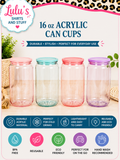 16 oz Acrylic can cups