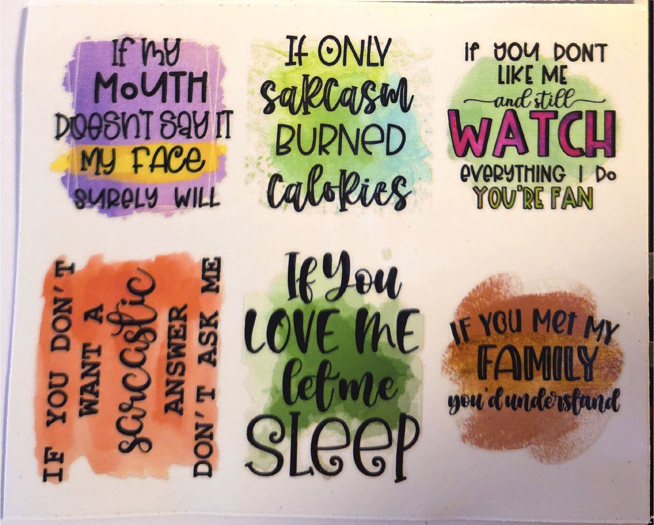 Element Sheets