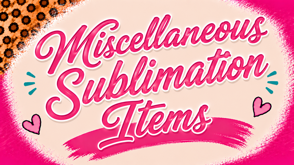 Miscellaneous Sublimation Items