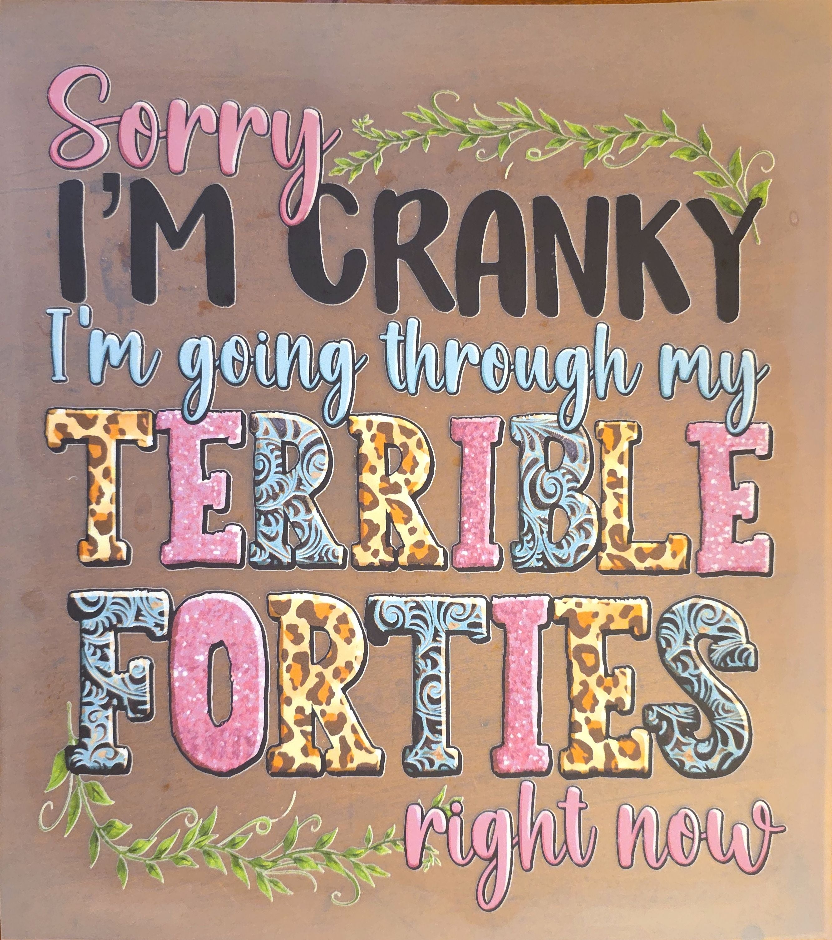 Terrible ages