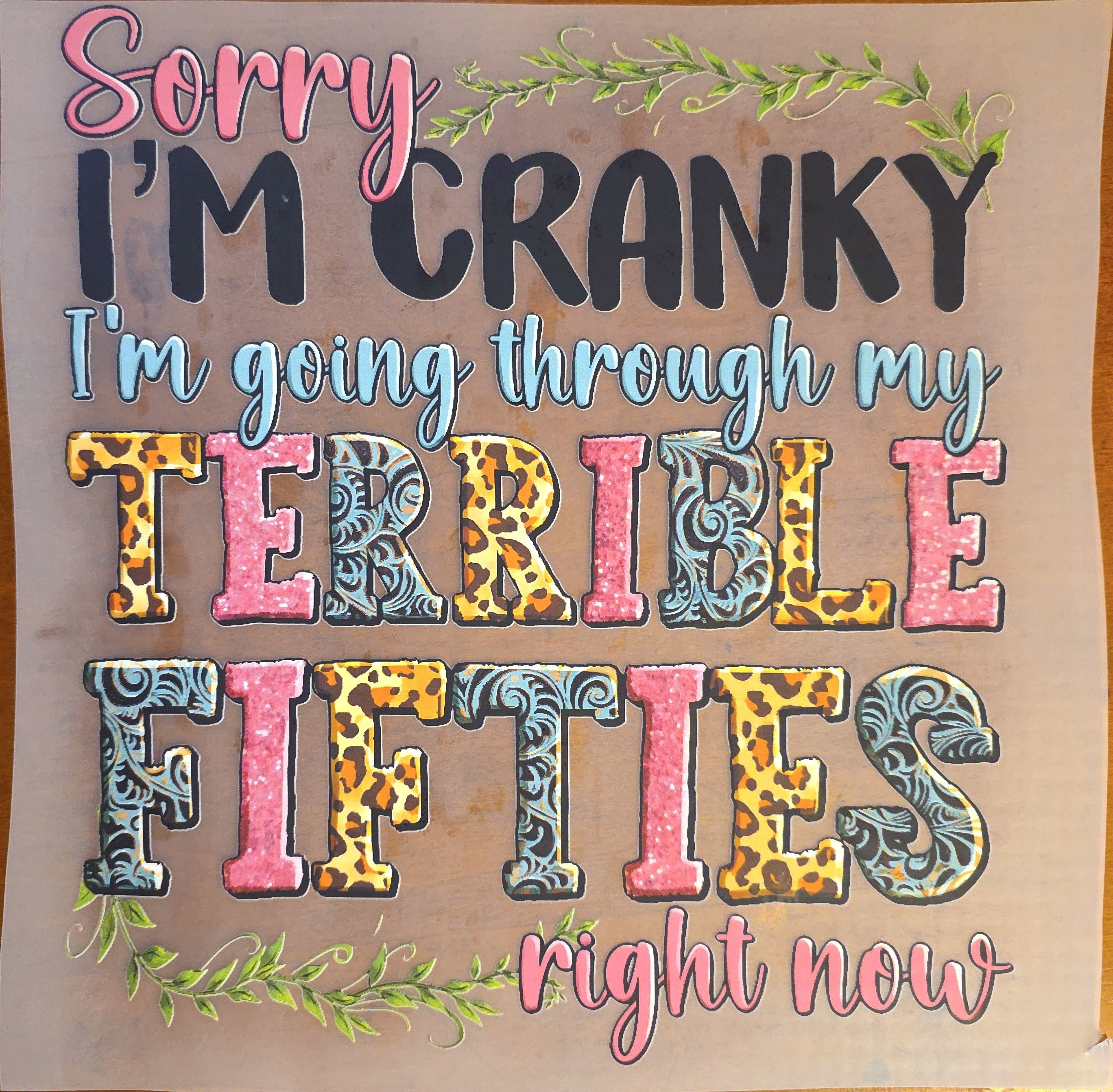 Terrible ages