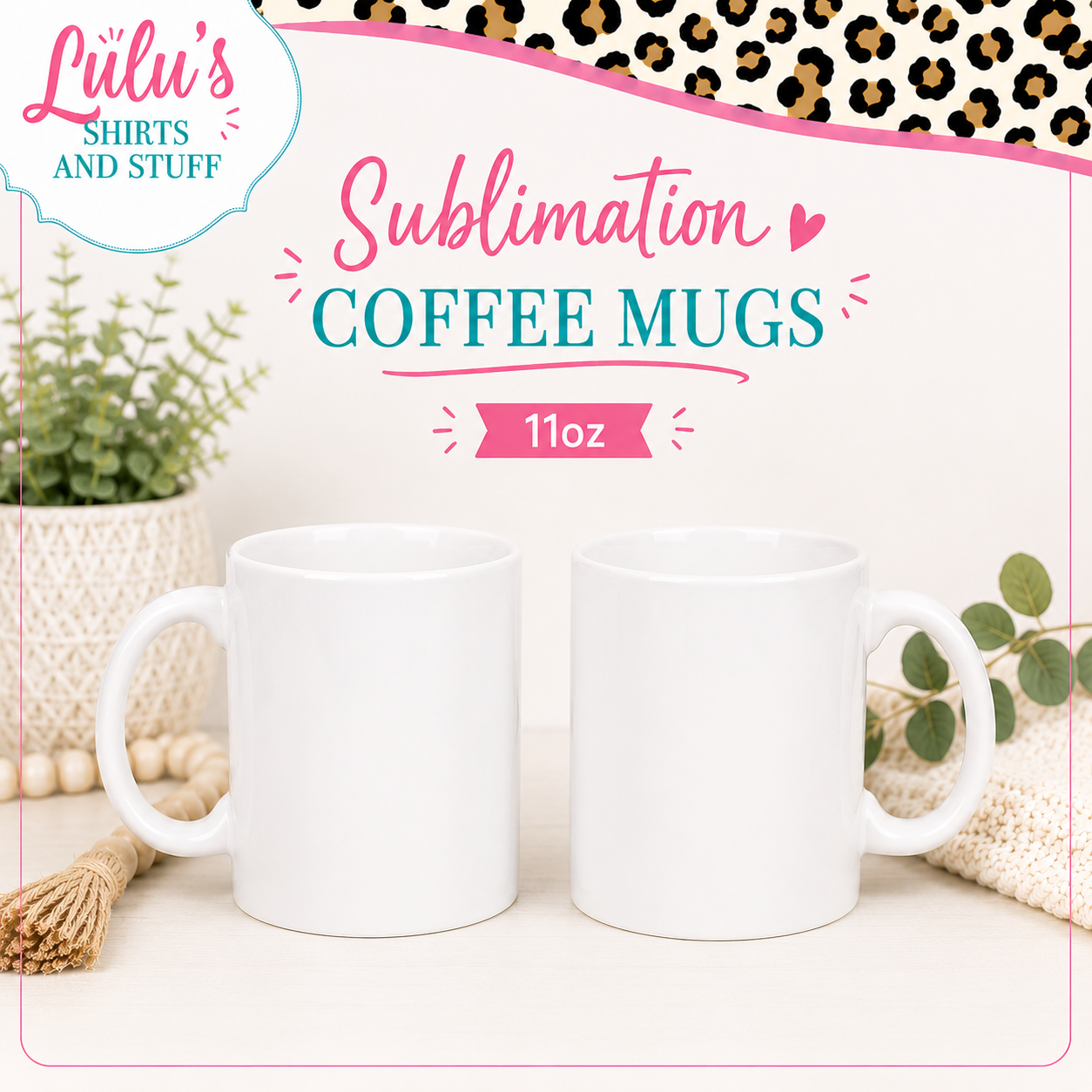 11oz Sublimation Coffee Mug